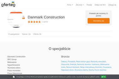 Danmark Construction - Cieśla Szczecin