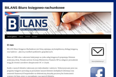 Bilans Biuro Księgowo-Rachunkowe - Sprawozdania Finansowe Warszawa