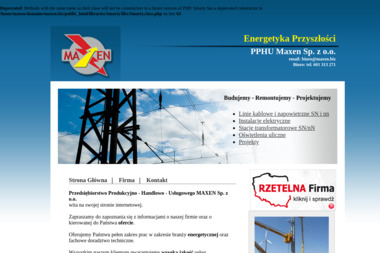 Przedsiębiorstwo Produkcyjno-Handlowo-Usługowe Maxen Sp. z o.o. - Budownictwo CZĘSTOCHOWA
