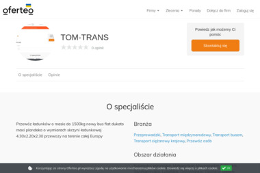 TOM-TRANS - Przewóz Osób Busem Janowiec Wlkp