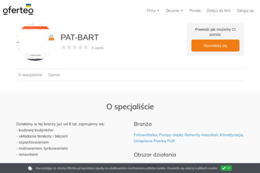 PAT-BART - Panele Słoneczne Skaryszew