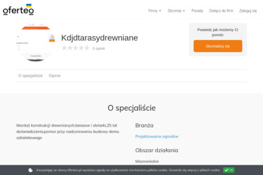 Kdjdtarasydrewniane - Ogrodnik Warszawa