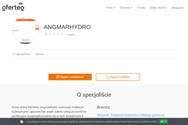 ANGMARHYDRO - Instalatorstwo telekomunikacyjne Gryfice