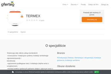 TERMEX - Montaż Wentylacji Rudniki