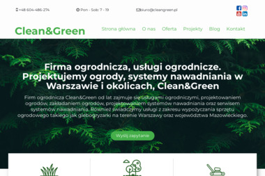 CleanGreen Kamil Fafiński - Trawa Rolowana Miłomłyn