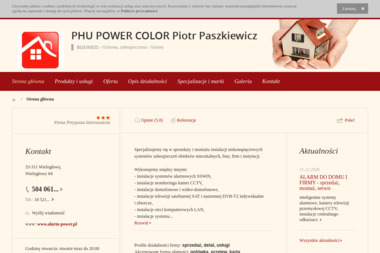 PHU POWER COLOR Piotr Paszkiewicz - Monitoring
