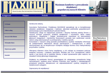 Kancelaria Rachunkowo- Podatkowa MAXIMUM - Kadry i Płace Kraków