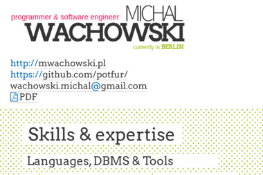 MWachowski - Programista Gorzów Wlkp.