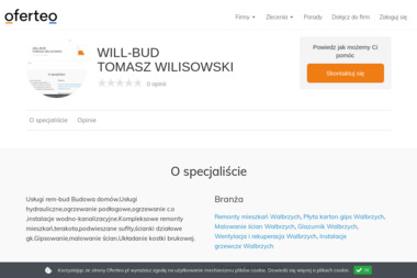 WILL-BUD TOMASZ WILISOWSKI - Klimatyzacja Głuszyca