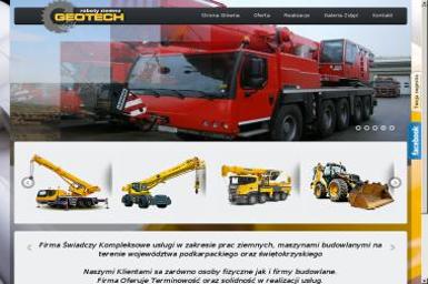 Geotech - Budowa dróg Skopanie