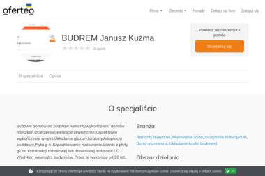BUDREM Janusz Kuźma - Remonty mieszkań Wojciechów