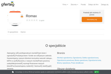 Romax - Bramy Garki