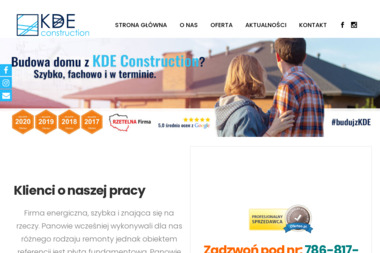 KDE Construction - Rzetelne Usługi Ciesielskie Gdańsk