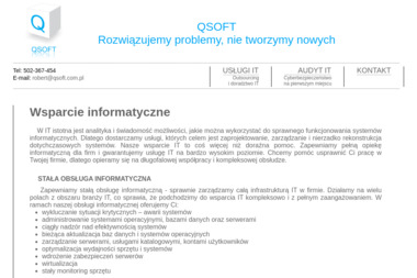 Qsoft Robert Kuciński - Business Intelligence Warszawa