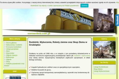 Przedsiębiorstwo Wielobranżowe SONNENFELD - Porządne Studnie Głębinowe Grudziądz