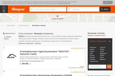 Rem-Tom Usługi Remontowe - Sufit Napinany w Salonie SZCZECIN