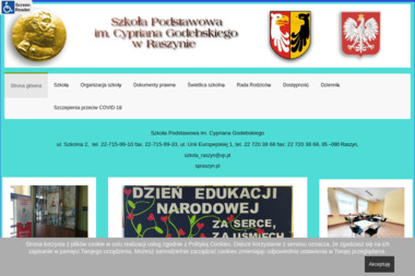 Szkoła Podstawowa im. Cypriana Godebskiego - Schody Dębowe Raszyn