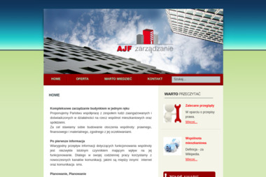 AJF Zarządzanie - Zarządzanie Nieruchomościami Łomianki