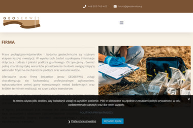 Geoserwis - Geolog Krak&oacute;w