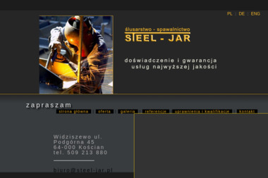 STEEL-JAR - Firma Spawalnicza Widziszewo