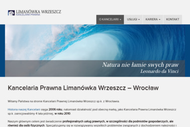 Kancelaria Prawna i Windykacyjna Limanówka Wrzeszcz sp.k. - Prawnik Wrocław