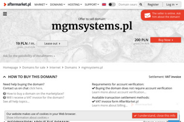 Mgm Systems S.A. - Programowanie Baz Danych Wrocław