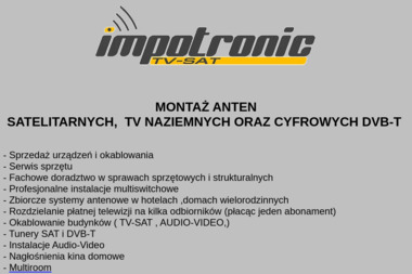 IMPOTRONIC - Instalatorstwo telekomunikacyjne Garwolin