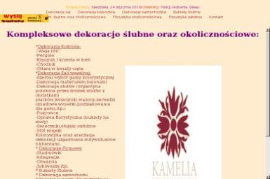 Kwiaciarnia "Kamelia"Elżbieta Chwoińska - Agencja Eventowa Oława