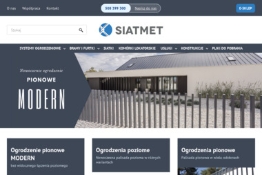 SIATMET - nowoczesne Ogrodzenia - Dobry Technik Architektury Krajobrazu Mińsk Mazowiecki