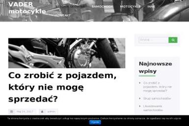 F.H.U. VADER-MOTOCYKLE - Naprawa Powypadkowa Opole