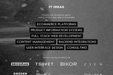 IT ideas - Programista Sql Warszawa