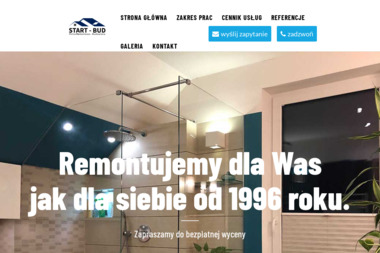 StartBud usługi remontowo - budowlane - Tynkowanie elewacji Szczecin