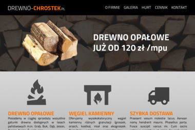 Drew-Kom Wojciech Chrostek - Sprzedaż Drewna Kominkowego Susz