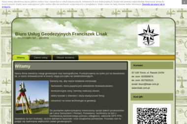 Biuro Usług Geodezyjnych Franciszek Lisak - Geodeta Toruń