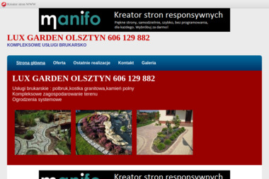 Luxgarden - Układanie Kostki Brukowej Olsztyn