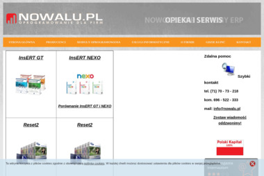 NOWALU - Serwis komputerów, telefonów, internetu Wrocław