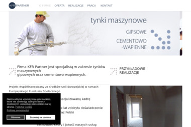 KFR Partner - Pierwszorzędne Tynki Maszynowe Cementowo Wapienne Poznań