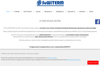 SuWiTERM Suszek Wiesław - Wyjątkowa Instalacja Wentylacji Tarnów