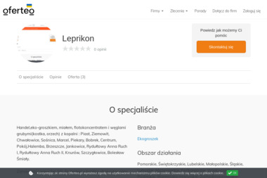 Leprikon - Skład Opału Bieruń