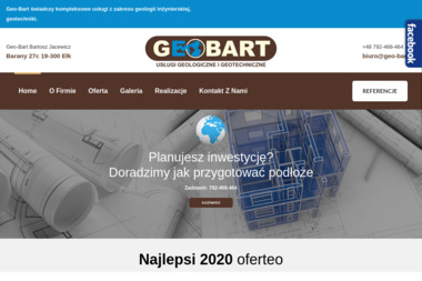 Geo-Bart Bartosz Jacewicz Usługi Geologiczne i Geotechniczne - Pierwszorzędny Geolog Ełk