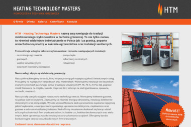 Heating Technology Masters Marek Wiśniewski - Profesjonalne Projektowanie Instalacji Sanitarnych Gdynia