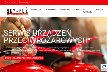 Sky-Poż Robert Grabowicz Instrukcje ppoż, szkolenia, ewakuacja, projektowanie - Doradca techniczny Warszawa