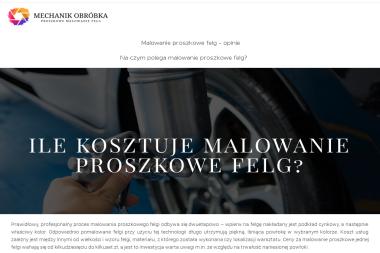 Zakład Produkcyjno-Usługowy Mechanik-Obróbka Sp. z o.o. - Naprawa Wiertarek Chełmek
