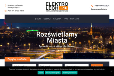ELEKTROLECH Leszek Borowiec - Firma Elektryczna Strzelin