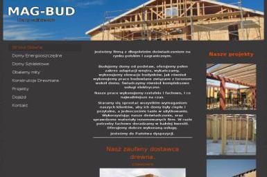 Mag-Bud Budowa domów szkieletowych, Remonty - Dom z Bali Pszczyna