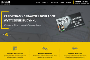 Wektor olaf hazelbusz - Geodeta Tarnowskie G&oacute;ry