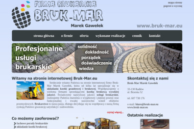 BRUK-MAR - Kamieniarz Radłów