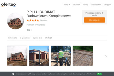 P.P.H.U BUDIMAT Budownictwo Kompleksowe - Doskonałej Jakości Dom Jednorodzinny Łódź