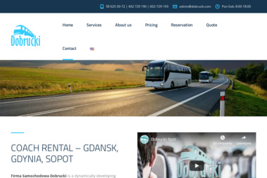 Firma Samochodowa Dobrucki - Pierwszorzędny Przewóz Osób Busem Gdynia