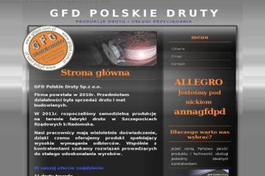 GFD Polskie Druty Sp. z o.o. - Konstrukcje Aluminiowe Radomsko